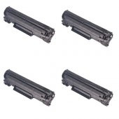 Neon Canon Crg 737 Bk Toner 4lü Ekonomik Paket Muadil Yazıcı Kartuş - 1