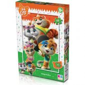 Ks Games Puzzle 50 Parça 44 Cats Puzzle CAT 709 - 1