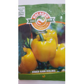 BİBER SARI DOLMA Tohumu 1 Paket %100 Yüksek Verimlidir. - 1