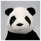 Çocuk Peluş Oyuncak Panda IKEA Siyah-Beyaz 30 cm - 3