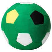 Yumuşak Top Peluş Oyuncak 20 Cm Yeşil Top Çocuk Oyuncak - 1