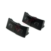 Mercedes A Class W169 B Class W245 A1698206410 İçin Sağ Sol Sürücü Kumanda Cam Açma Düğme Kapağı thumbnail 1