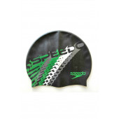 Speedo Zoom Fast Çocuk Silikon Yüzücü Bonesi - 1