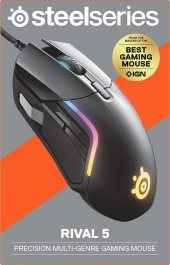 Steelseries Rival 5 Rgb Optik Gaming Oyuncu Mouse - 6