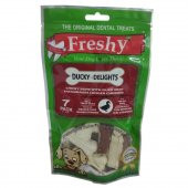 Freshy Ördek Kaplı Pres Kemikler 5 cm 7 Adet - 1