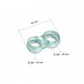 Kapı Kolu Stoperi Tampon Şeffaf 8 li Paket - 2