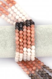 Multi Ay Taşı ( AA Kalite ) Doğal Taş Dizi 6 mm Küre Kesim thumbnail 1