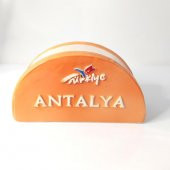 Otantik Peçetelik Antalya Kemer Temalı Seramik Peçetelik - 2