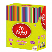 Bu-Bu Keçe Rulo Desenli 60 LI Stand BUBU-KES002 - 60 Adetli Stand - 1