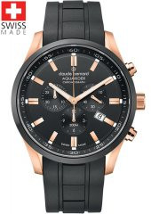 Claude Bernard 10222.37RNCA.NIR AQUARIDER CHRONOGRAPH Erkek Kol Saati - 1