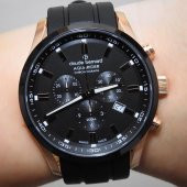 Claude Bernard 10222.37RNCA.NIR AQUARIDER CHRONOGRAPH Erkek Kol Saati - 4