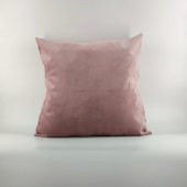 Pembe Kadife Kırlent Kılıfı - 1