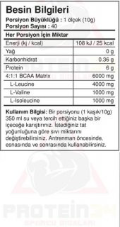 Bigjoy Sports Bcaapro 400g Yeşil Elma Aroma Bcaa 40 Porsiyon - 2