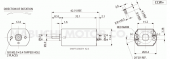 FK-180SH DC 12v Motor - Öğrenci Projelerine Uygun DC Motor - 7