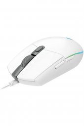 Logitech G102 Beyaz Lightsync Gaming Mouse + Oem Gaming Mouse Pad 40x30cm - 2