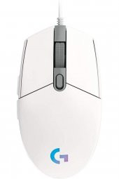 Logitech G102 Beyaz Lightsync Gaming Mouse + Oem Gaming Mouse Pad 40x30cm - 5