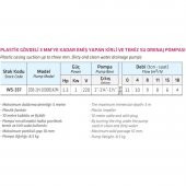 Water WS-337 Kirli-Temiz Su Dalgıç Pompa 1300 watt - 4