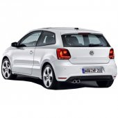 Volkswagen Polo Gti Yan Marşpiyel Çıtası (Plastik) - 2