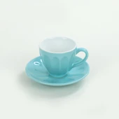 Keramika Keraart Soft Rainbow Badem Çay Fincan Takımı 12 Parça 6 Kişilik - 8
