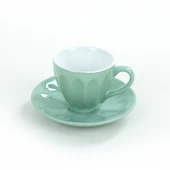 Keramika Keraart Soft Rainbow Badem Çay Fincan Takımı 12 Parça 6 Kişilik - 6