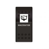 SWITCH ON-OFF MACERATÖR 12/24 V TEKNE, YAT VE KARAVAN - 1