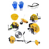 Snaiker Alman İ08 6 Hp Yan Tipi Benzinli Motorlu Ot Çalı Tırpanı Çim Biçme Makinesi Tırpan Hediyeli Set - 2