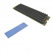 PrimeX PX-PAD01 7x2 cm 1mm 3.4Gr Yüksek İletken Termal Pad, Mavi Thermal Pad (M2 ssd, Chipset, Cep telefonu, Notebook, PS4,PS5 Uyumlu) - 4