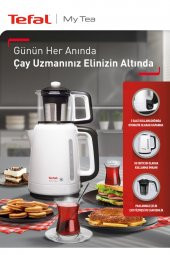 Tefal My Tea Beyaz 1500 W Cam Demlikli Çay Makinesi - 2