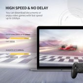 PrimeX PX-CAT71M Siyah Cat7 Ethernet Kablo 1 Metre Gigabit - 4