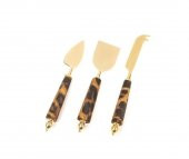 Mikasa Moor Gold Leo 3lü Peynir Bıçak Seti P168.893776 - 1