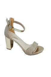 Selfie 4603 Simli Trend Fashion Kadın Sandalet - 4