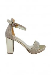 Selfie 4603 Simli Trend Fashion Kadın Sandalet - 5