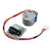 28 BYJ-48 Redüktörlü Step Motor ve ULN2003A Step Motor Sürücü Kartı - 1