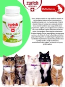 Zurich Veterinaire Kedi Multivitamin 100 Tablet - 2