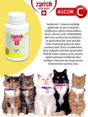 ZÜRİCH CAT ASCOR-C %99 125 TABS - 2