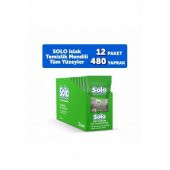 Solo Tüm Yüzeyler Islak Temizlik Mendili 12 x 40lı - 1