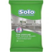 Solo Tüm Yüzeyler Islak Temizlik Mendili 12 x 40lı - 2