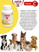 ZÜRİCH DOG ASCOR-C %99 125 TABS - 2