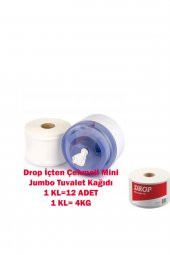Drop Small Içten Çekmeli Jumbo Tuvalet Kağıdı 12 Li 4 Kg %100 Seluloz - 1