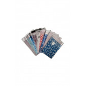 Metalize Bantlı Hediye Poşeti 10x12 cm 500 adet (100x5) - 2