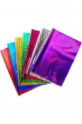 Metalize Hediye Paketi Bantlı 50x70 Cm 100 Adet - 1