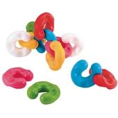 Renkli Zincir Bebek Legosu Montessori Oyuncağı - 2