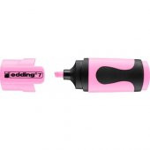 Edding Mini Fosforlu Kalem Pastel Pembe - 1