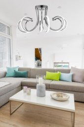 Eray Aydınlatma 900-8 Krom Led Avize thumbnail 2