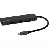 Qport Q-TU4 Type-C to USB 3.0 3Port+SD +Micro SD +Type-C Çevirici - 2