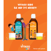 2li Paket Vitago Kids Balık Yağı + Multivitamin Şurup - 3