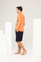 Mod Collection 3659 Erkek T-shirt Şort Takımı - 4
