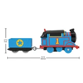 Orjinal Fisher Price Thomas ve Arkadaşları Motorlu Büyük Trenler THOMAS Thomas Pilli Motorlu Tren thumbnail 2