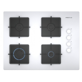 Profilo Profilo OO37P2O12D Beyaz Cam Ankastre Ocak - 1