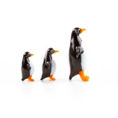 Murano Cam Penguen Seti Üçlü El Yapımı thumbnail 4